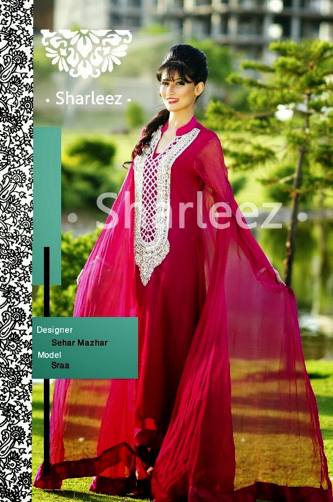 Long frocks Pakistani Dresses Mehndi Designs