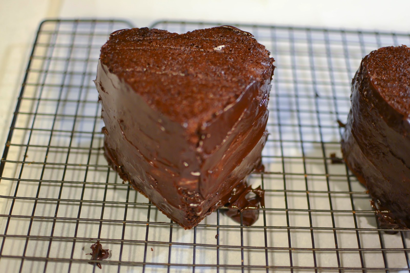 Modern Day Homemaker HeartShaped Chocolate Cake with Raspberry Filling
