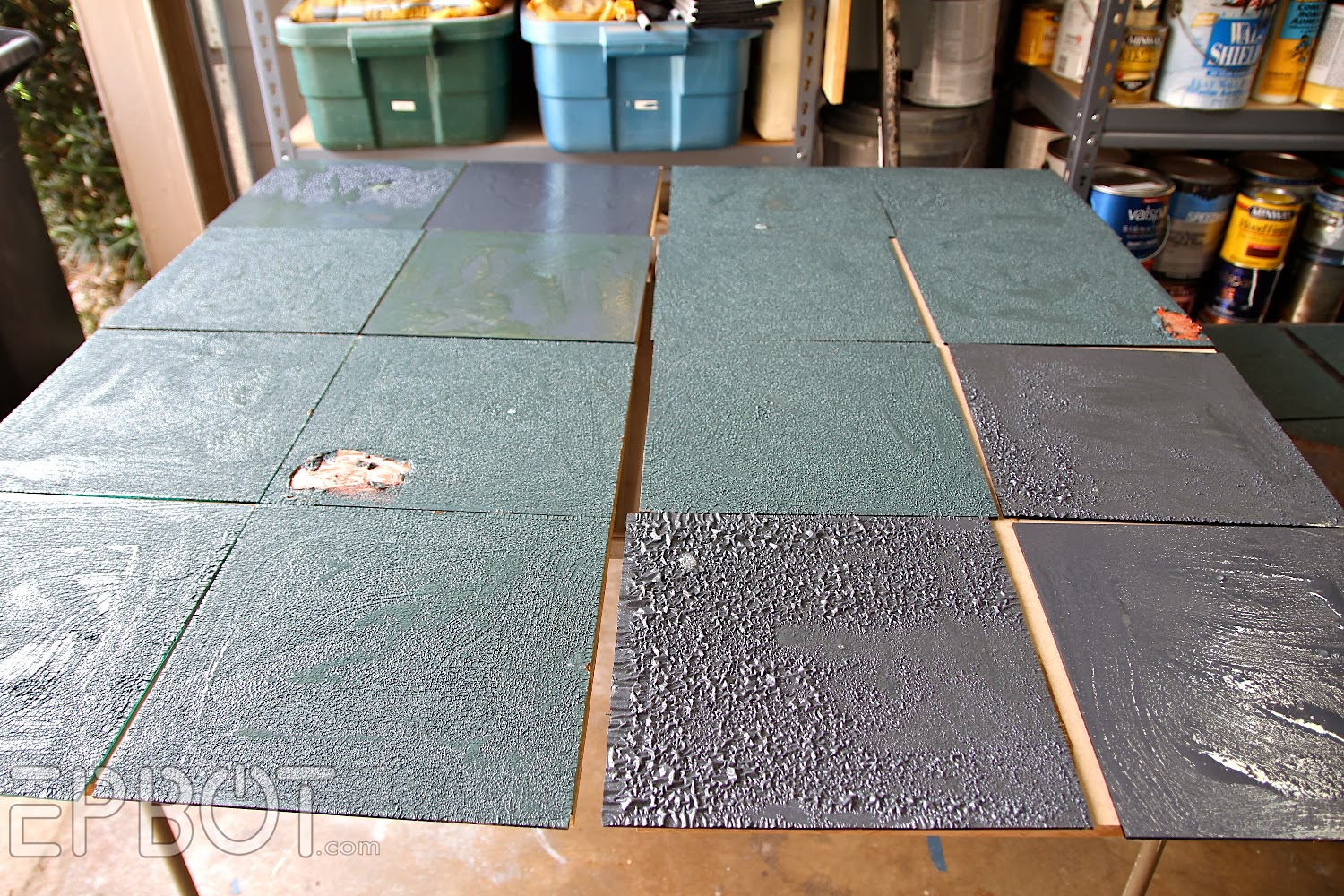 Epbot Diy Antiqued Mirror Wall Panels Or Fun With Muriatic Acid