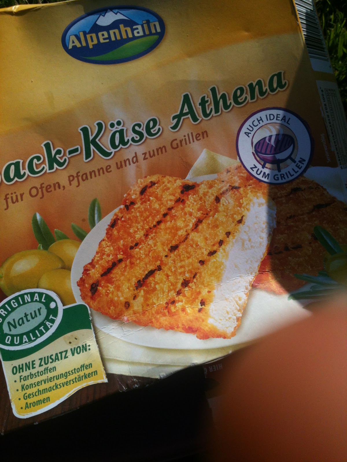 KimchensProbierwelt: Alpenhain Back-Käse-Athena