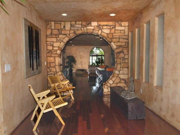 Paint walls with rags