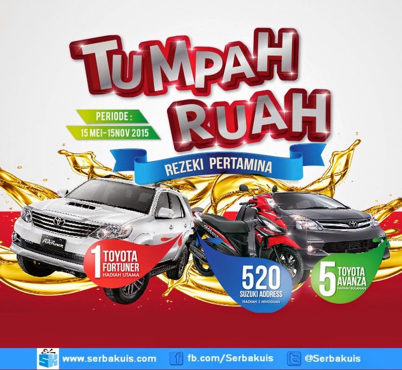 Undian Rezeki Pertamina Berhadiah 520 Suzuki Address Undian Rezeki Pertamina Berhadiah 520 Suzuki Address