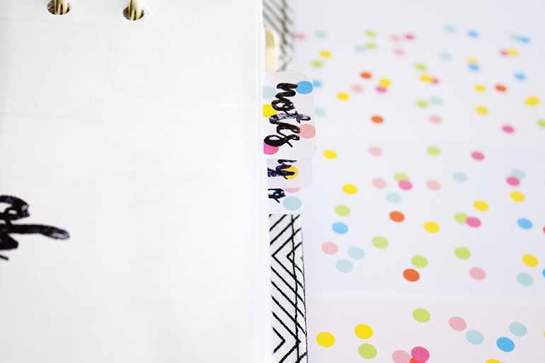 Play Happy Play: A freebie a day: A5 Confetti Page Marker