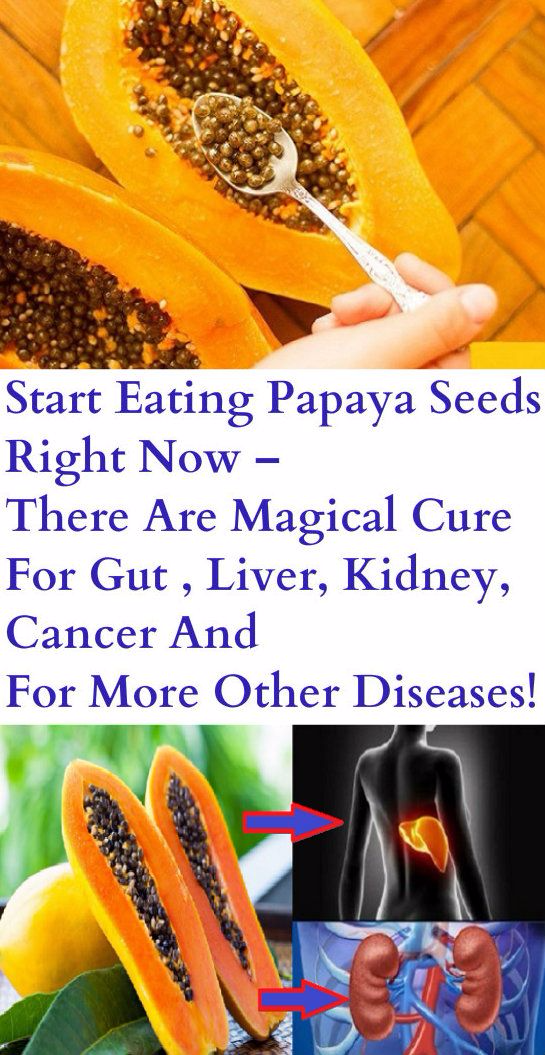 Start Eating Papaya Seeds Right Now There Are Magical Cure For Gut , Liver, Kidney, Cancer And
