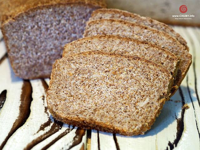 Chleb pszenny z otrębami pszennymi
