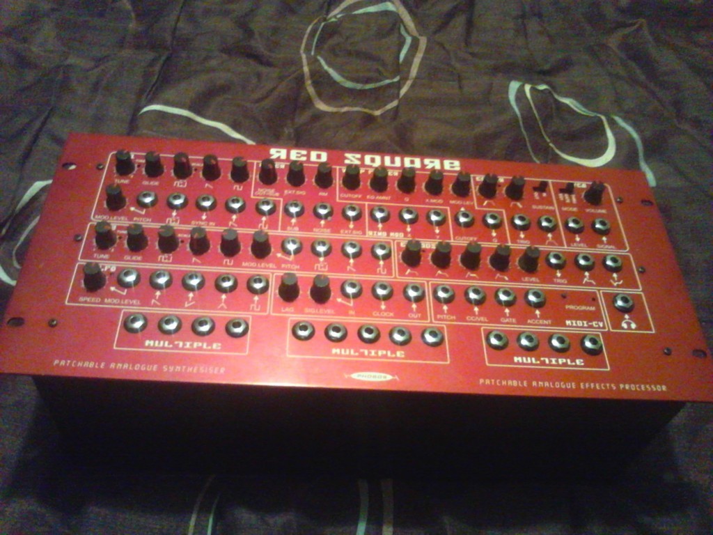 MATRIXSYNTH Red Square Synthesizer