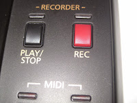 Kawai KDP90 Recorder button controls