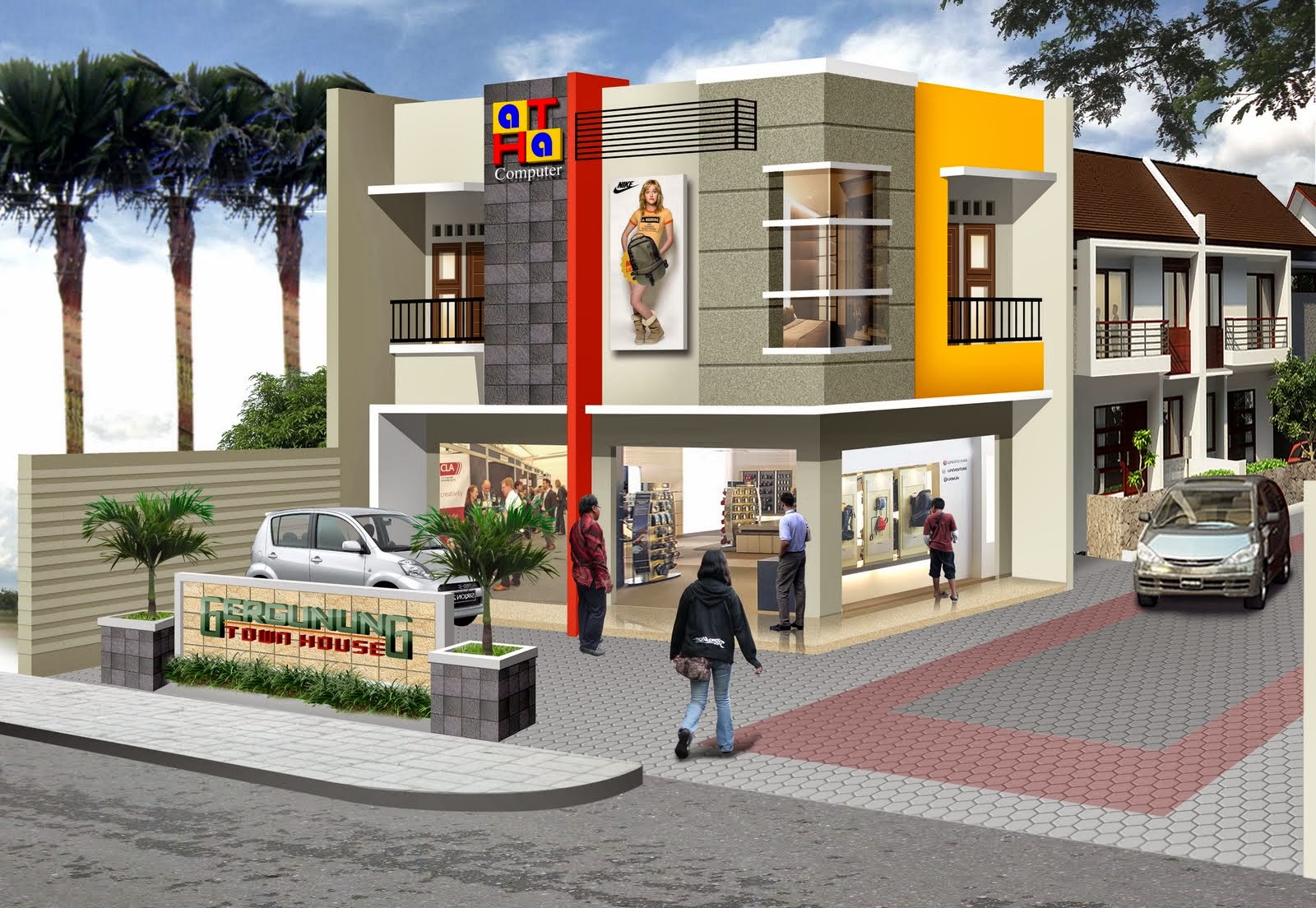 20 Model Desain Kios Minimalis Modern Terbaru 2017 Desain Rumah