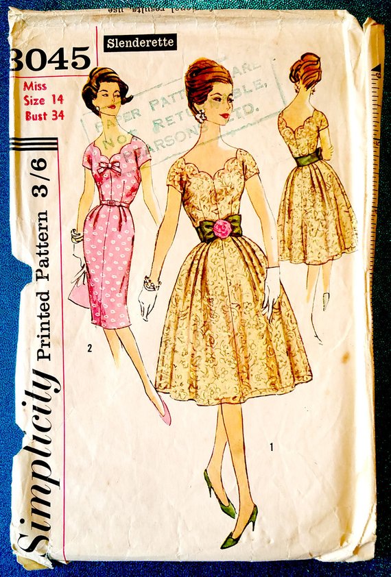 50s dress sewing - Auris Lothol