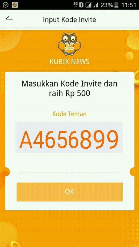 Dapat pulsa gratis kubik kubik97