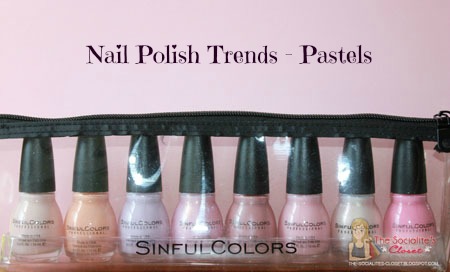 Nail Polish Trends - Pastel