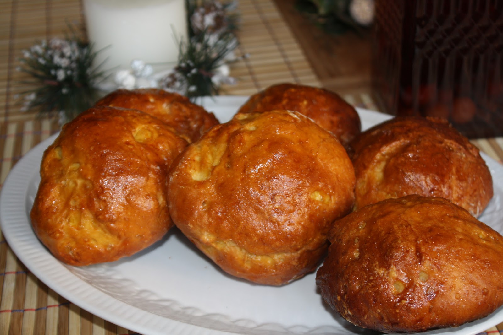 La dieta mediterránea de nuestra familia: Brioches navideños (sin