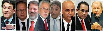 Políticos envolvidos no caso do Mensalão