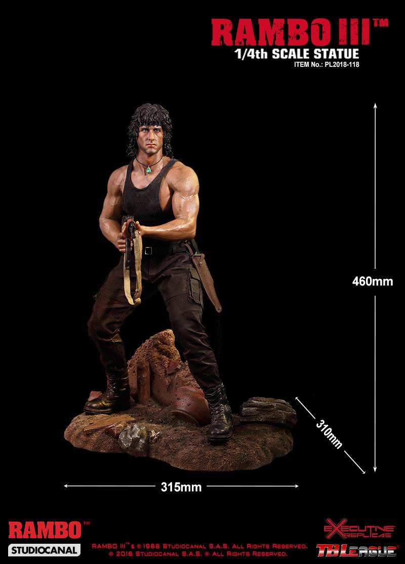 Item 2018. Rambo 3 Scale Statue. Фигурка Рэмбо 3. Джон Рэмбо скала.