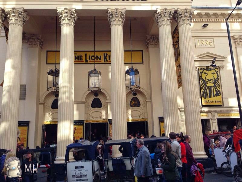 Musical el rey león en Londres