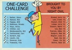 Night Owl's One-Card Challenge