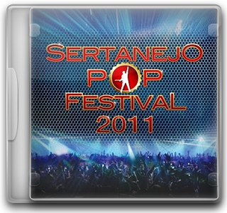Capa CD Sertanejo Pop Festival 2011