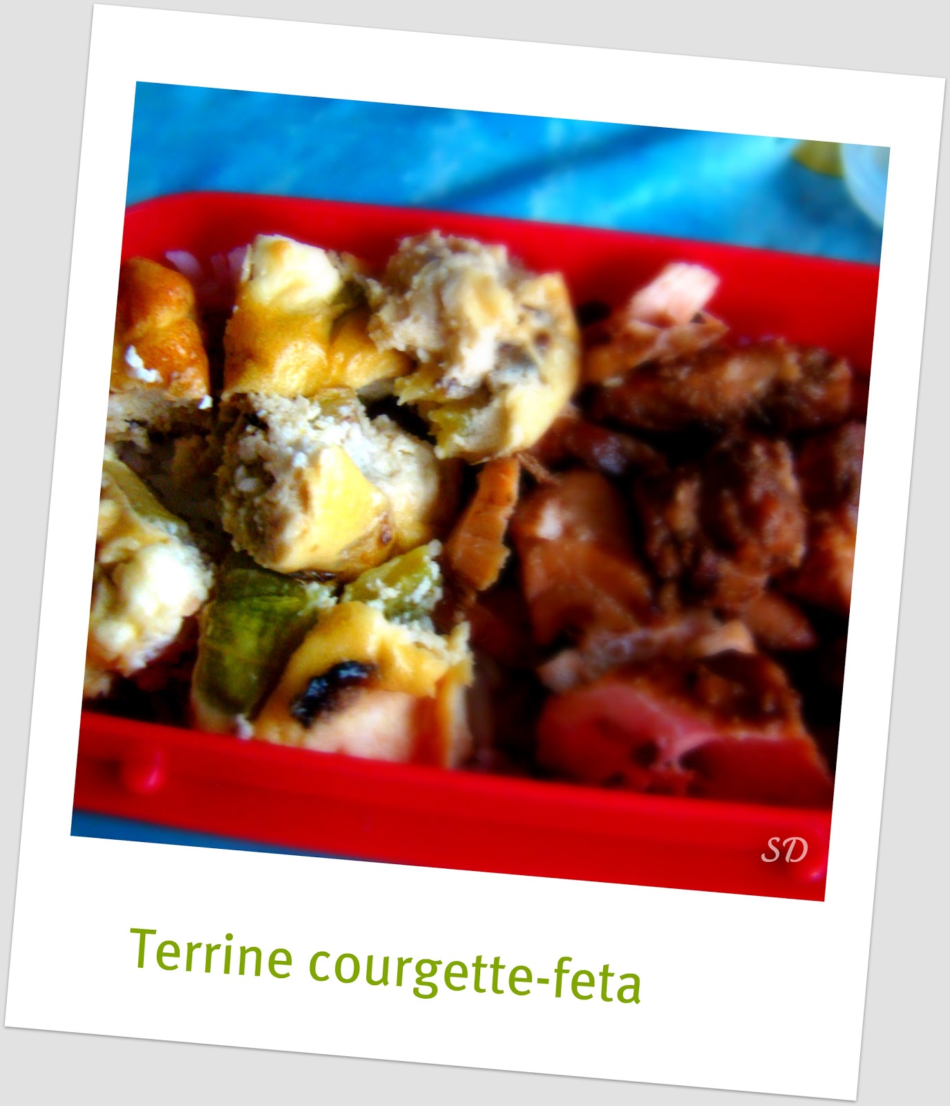 Terrine de courgette et feta