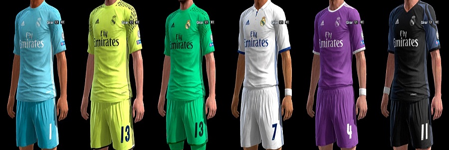 real madrid kit pes 2013
