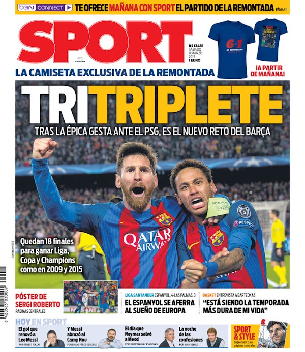 FC Barcelona, Sport: "Tritriplete"