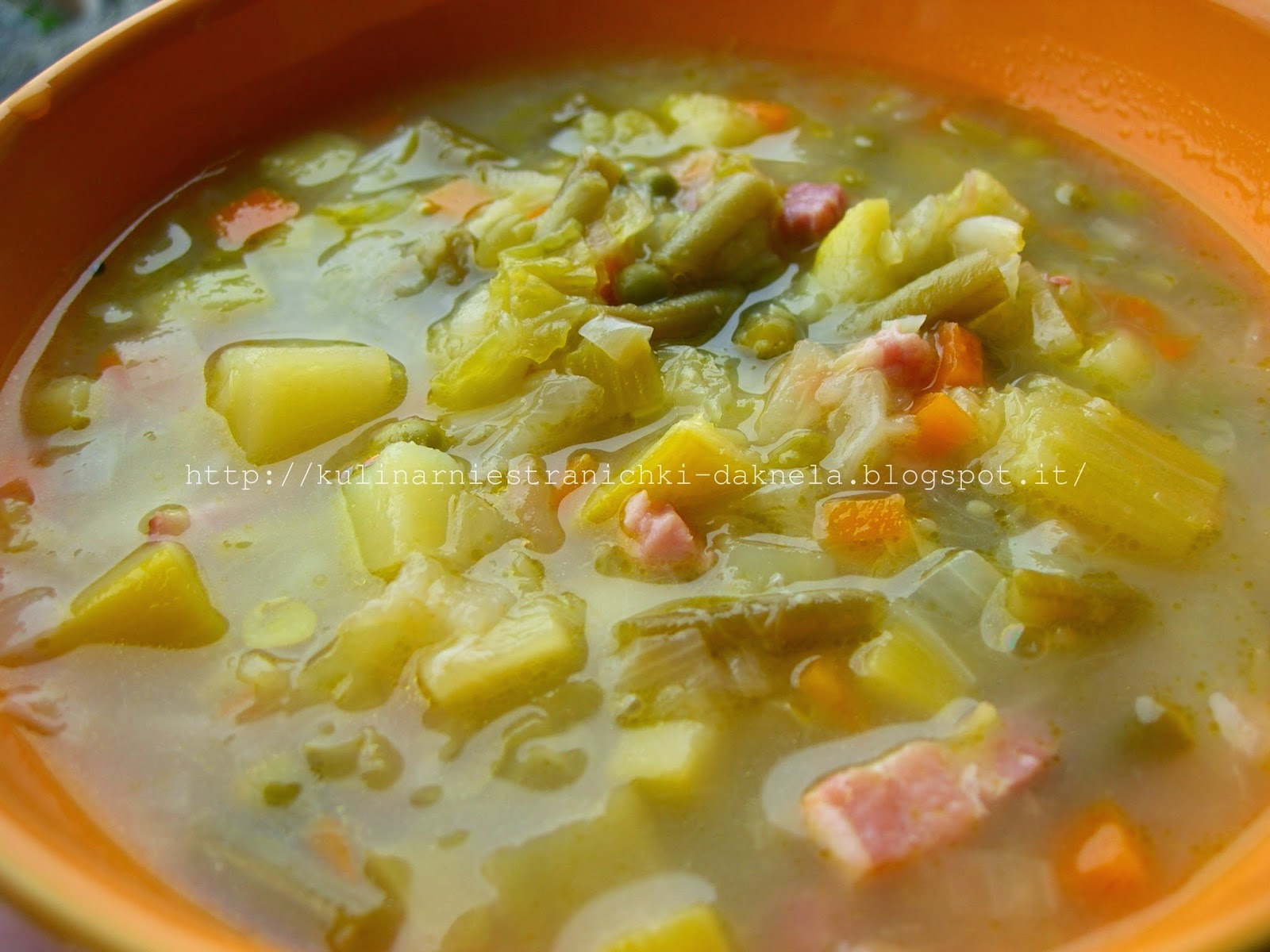 Как готовить овощной сап минестроне