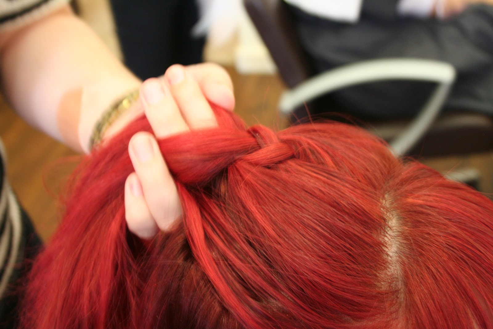 On Stage Hair Design How To Tuesday Wednesday Braided Mohawk