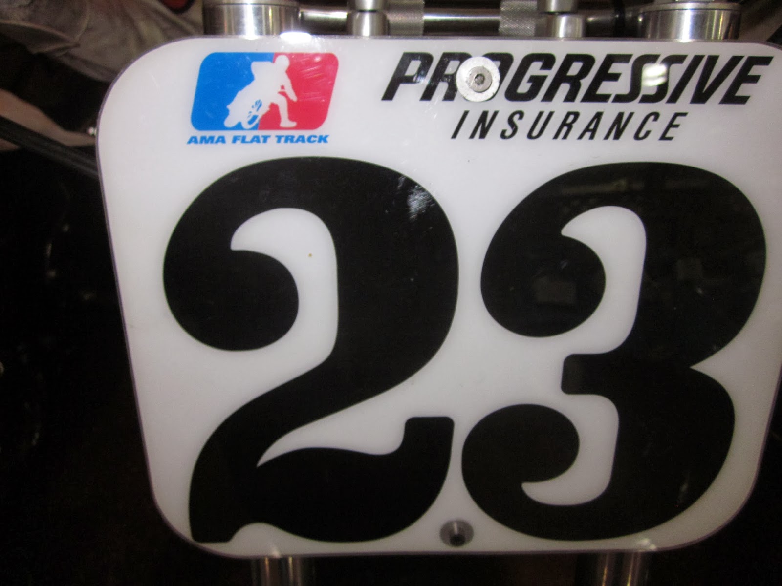 OldMotoDude Harley Davidson XR750 on display at the World of