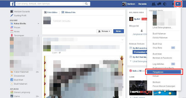 Cara Agar Video Di Facebook Tidak Memutar Sendiri / Matikan Fungsi Autoplay Facebook