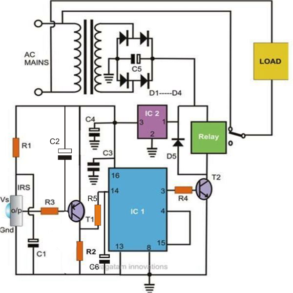 Hobby Electronic Circuits: Simple Infra Red Remote Control