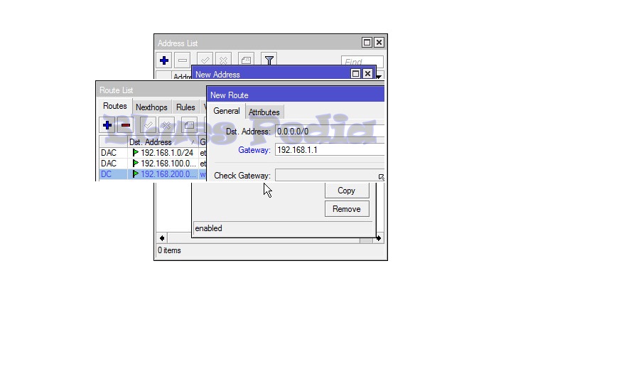 Setting dns