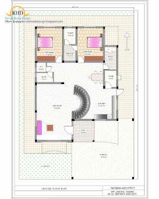 Duplex House Plan and Elevation