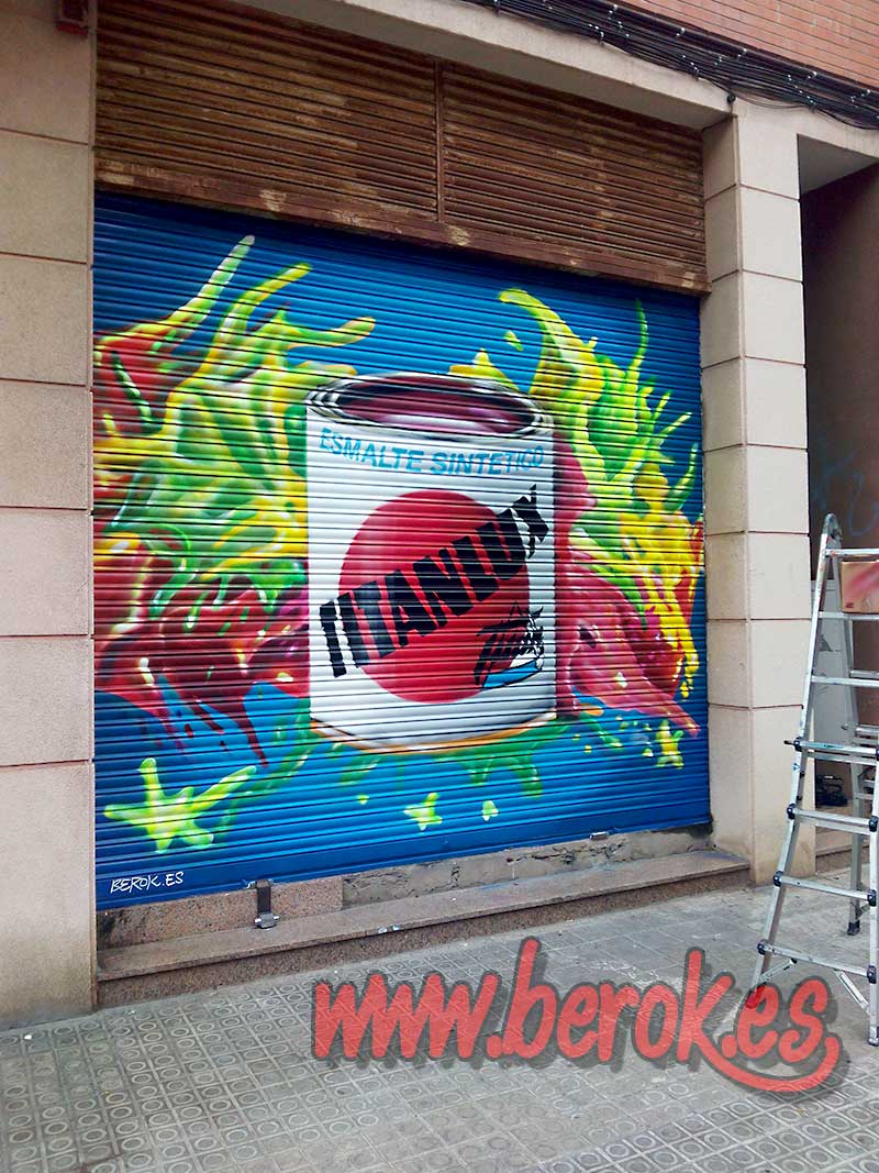 Cuadros De Calle Y En Espana Hay Graffiteros