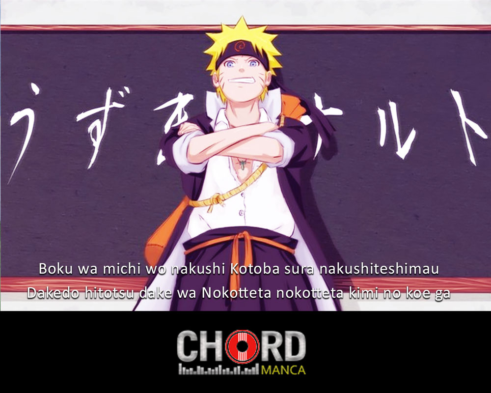 Chord Kunci Gitar Michi To You All - Ost. Naruto Shippuden - Kuncinya