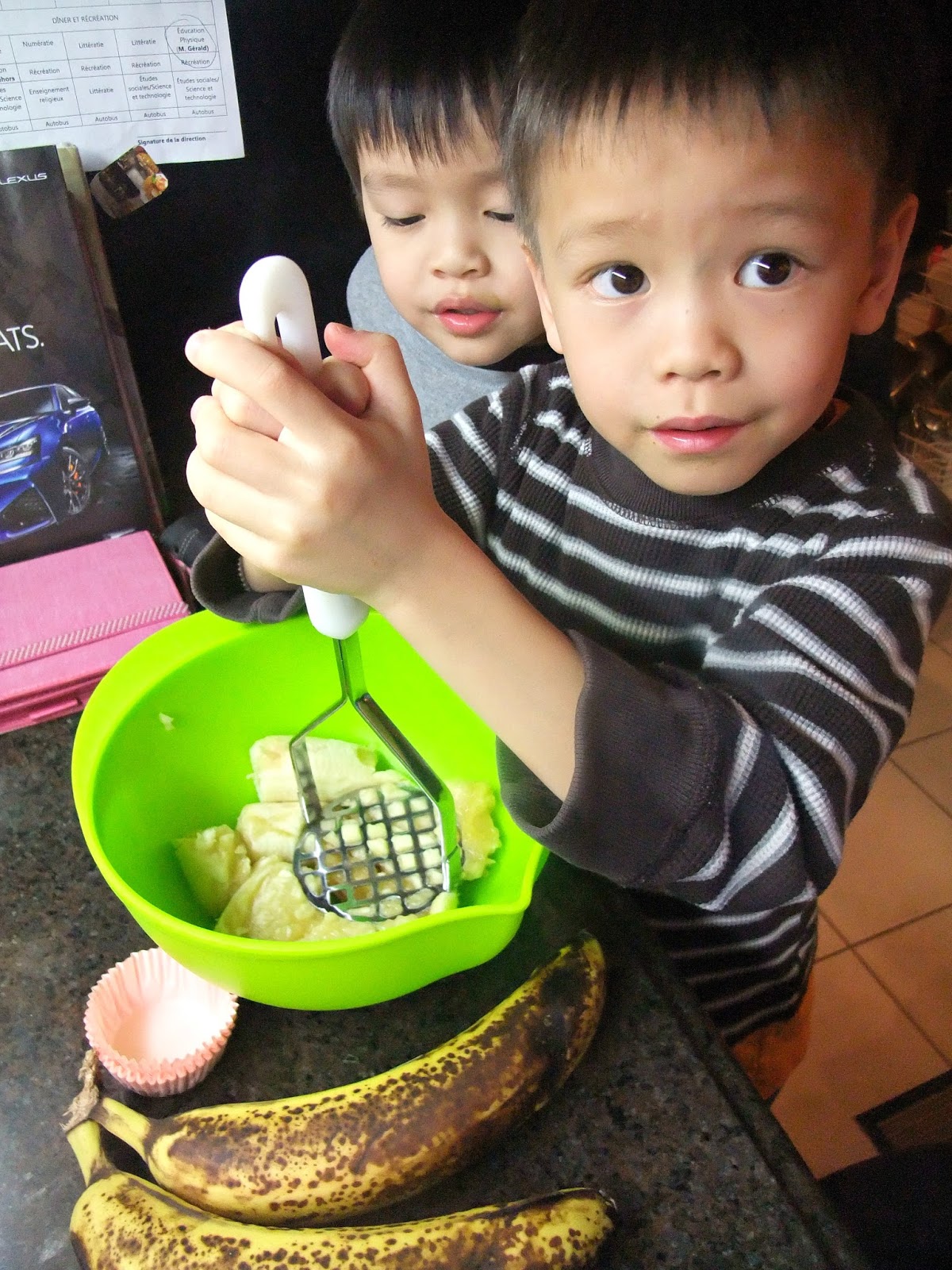 Susan's SavourIt! Mini Banana Blueberry Buttermilk Muffins...
