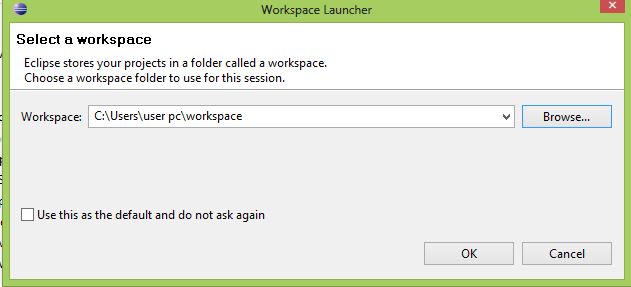 Не удается разрешить переменную workspace folder