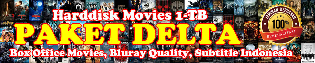 Paket Delta Harddisk Movies 1TB