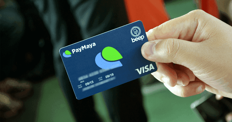This also available when you use your virtual and physical PayMaya card