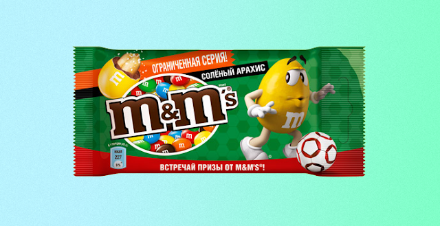 Новые M&M's «Солёный Арахис», Новые M&M's со вкусом солёного арахиса состав цена стоимость пищевая ценность вес упаковка Россия 2018