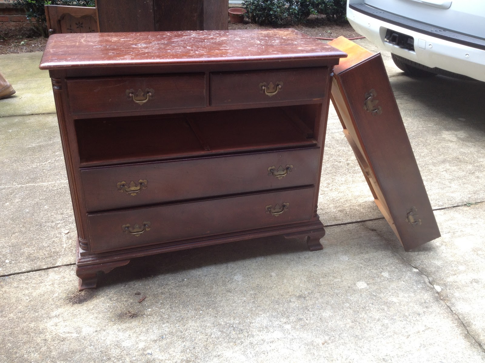 SensibleRedesign Mahogany Dresser Redesign