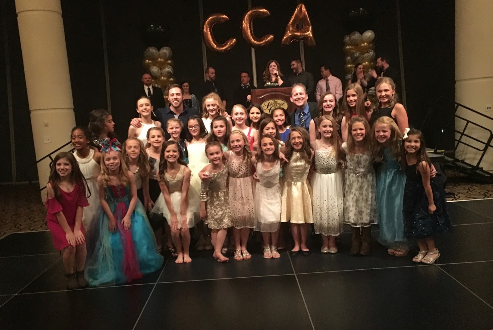 conner family Cheer Banquet 2016