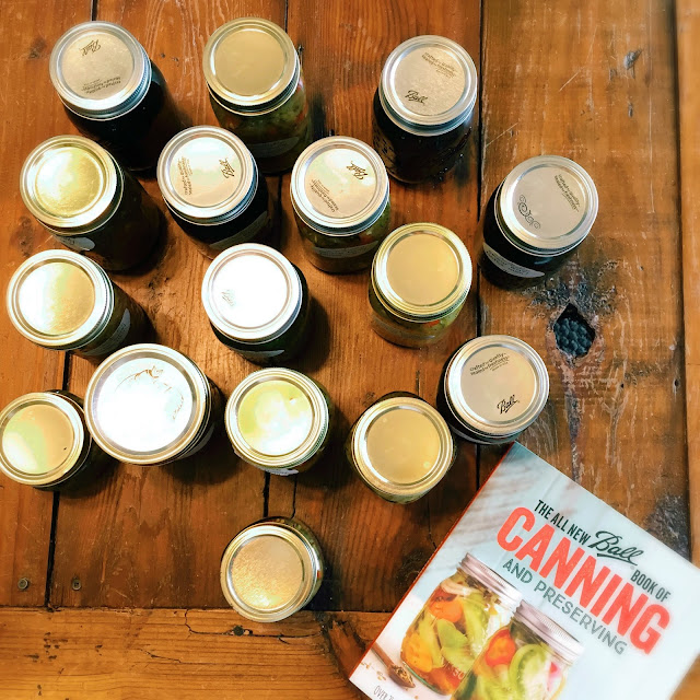 Little House on the Dairy zucchini relish ball canning