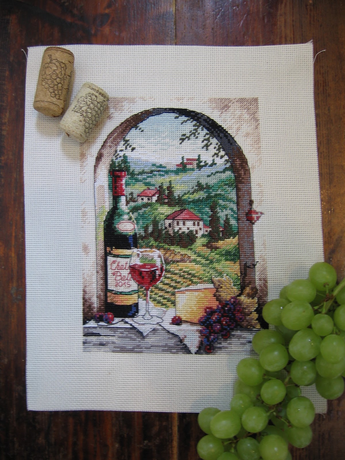 Окно второго этажа: "Мечты о Тоскане" от Dimensins