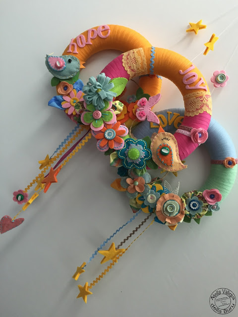 Risultati immagini per decorazioni primaverili in feltro