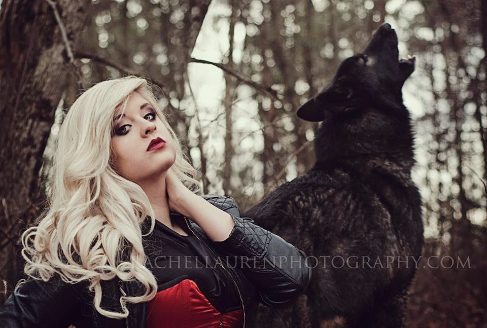 White Wolf : Women And Wolves Cuddle In Beautiful Photographs by Rachel ...
