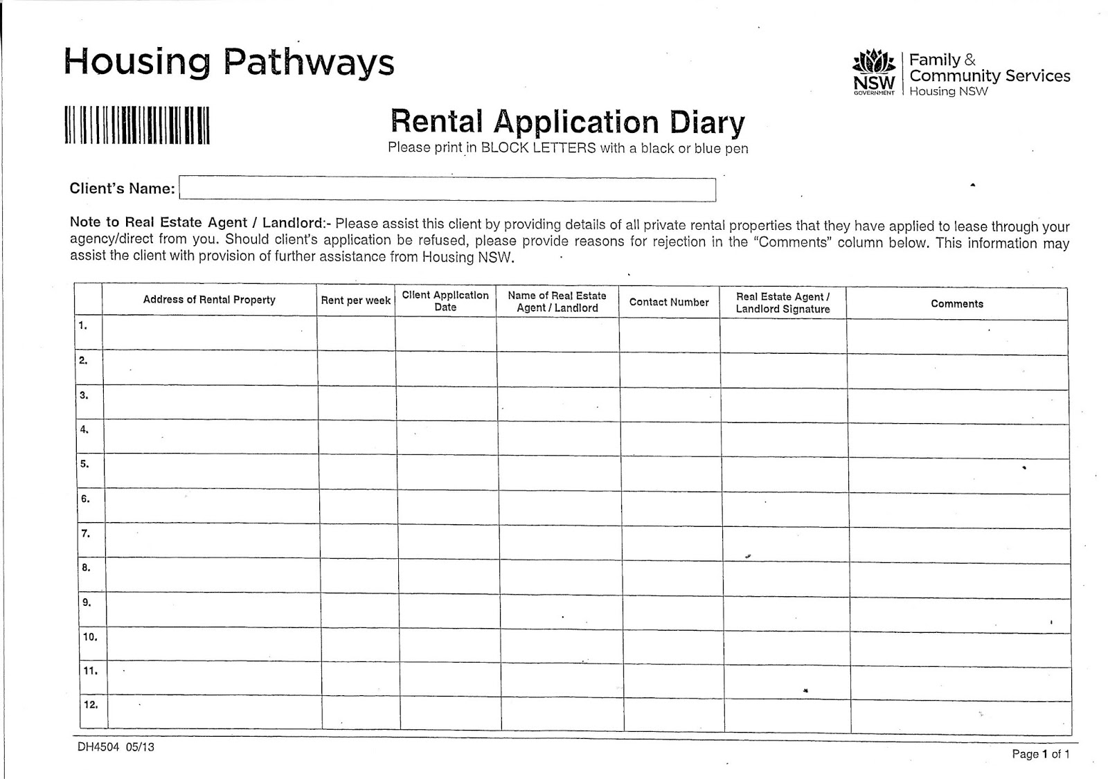 Life with HIV Killer Housing form arrives in mail s