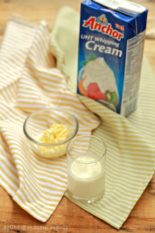 BUTTERMILK masam manis