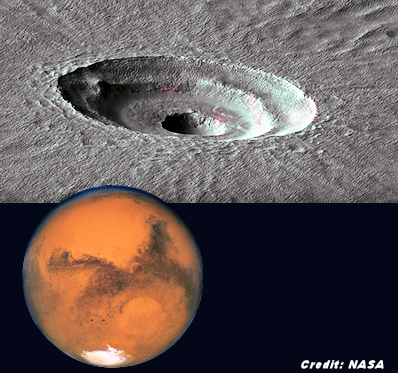 Massive Ice sheet Found on Mars