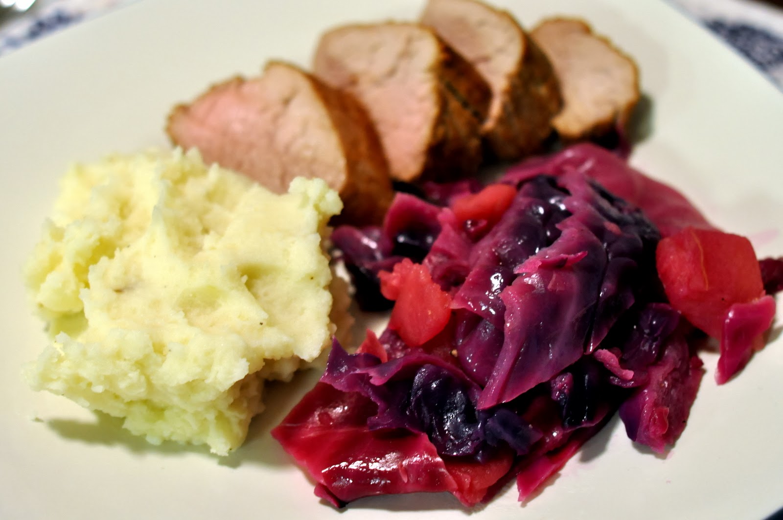 Beer-Marinated Pork Tenderloin with Red Cabbage | Taste As You Go