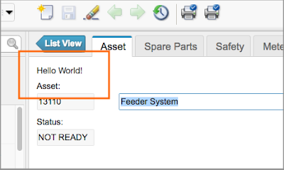 Getting Started with Maximo's Custom Control (Part I)