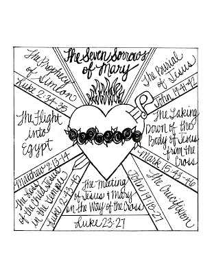 Look to Him and be Radiant: The Seven Sorrows and The Immaculate Heart